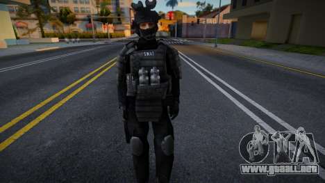Nueva piel SWAT para GTA San Andreas