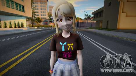 Love Live - Tshirt 61 para GTA San Andreas