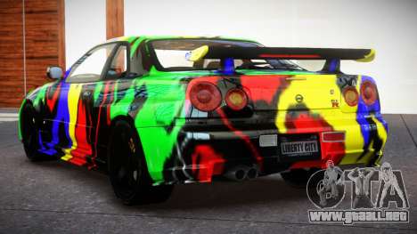 Nissan Skyline R34 SP Nismo S10 para GTA 4