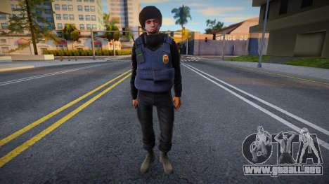 Oficial de policía uniformado y oficial de polic para GTA San Andreas