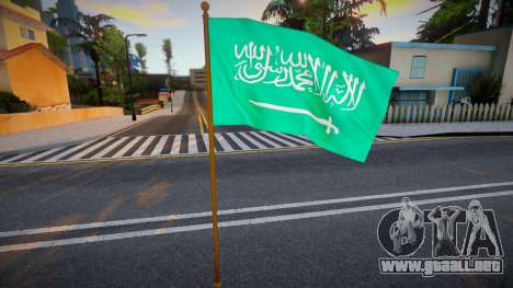 Saudi Arabia Flag para GTA San Andreas