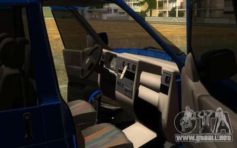Volkswagen Multivan T4 VR6 Custom para GTA San Andreas