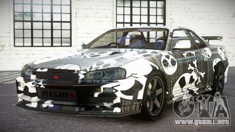 Nissan Skyline R34 SP Nismo S8 para GTA 4