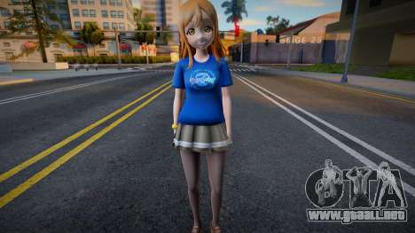 Love Live - Tshirt 7 para GTA San Andreas