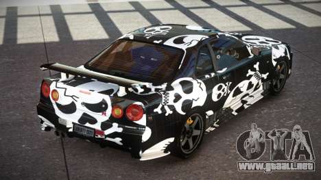 Nissan Skyline R34 SP Nismo S8 para GTA 4