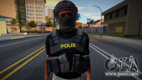 Turkish Polis para GTA San Andreas