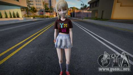 Love Live - Tshirt 61 para GTA San Andreas