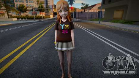 Love Live - Tshirt 55 para GTA San Andreas