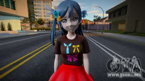 Love Live - Tshirt 38 para GTA San Andreas