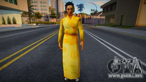 Chica en kimono para GTA San Andreas