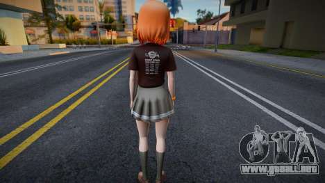 Love Live - Tshirt 59 para GTA San Andreas