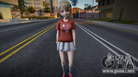 Love Live - Tshirt 25 para GTA San Andreas