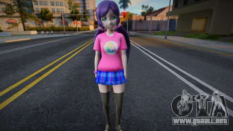 Love Live - Tshirt 144 para GTA San Andreas