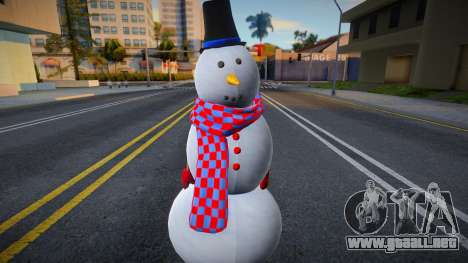 Muñeco de nieve v2 para GTA San Andreas
