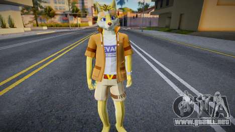 Cute Yellow Furry para GTA San Andreas