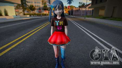 Love Live - Tshirt 38 para GTA San Andreas