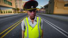 Agente de la Policía de Tráfico con uniforme de verano para GTA San Andreas