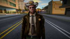 Piel de invierno del sheriff para GTA San Andreas