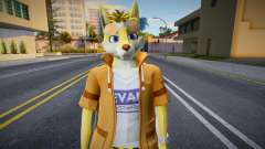 Cute Yellow Furry para GTA San Andreas