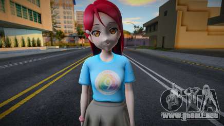 Love Live - Tshirt 143 para GTA San Andreas