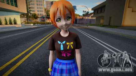 Love Live - Tshirt 41 para GTA San Andreas