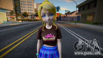 Love Live - Tshirt 79 para GTA San Andreas