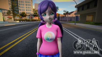 Love Live - Tshirt 144 para GTA San Andreas