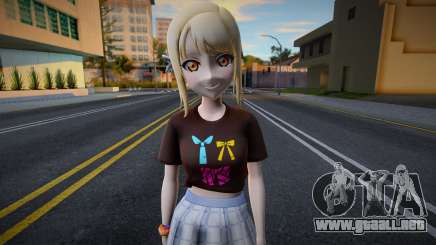 Love Live - Tshirt 61 para GTA San Andreas