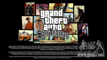 Classic Splash Screen 4K v1 para GTA San Andreas Definitive Edition