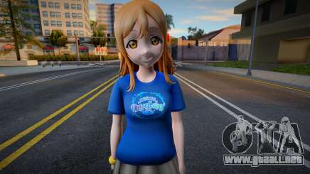 Love Live - Tshirt 7 para GTA San Andreas