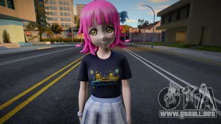 Love Live - Tshirt 115 para GTA San Andreas