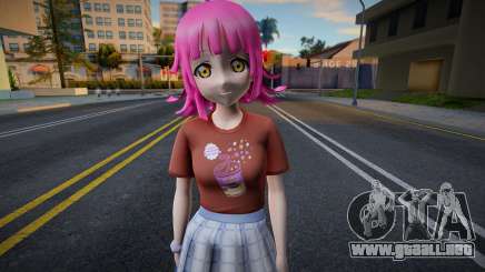 Love Live - Tshirt 24 para GTA San Andreas