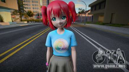 Love Live - Tshirt 140 para GTA San Andreas