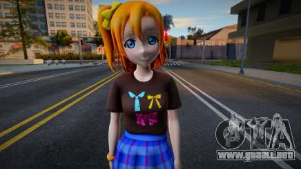 Love Live - Tshirt 53 para GTA San Andreas