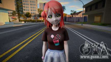 Love Live - Tshirt 32 para GTA San Andreas