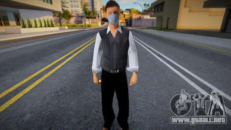 Swmyri con una máscara protectora para GTA San Andreas
