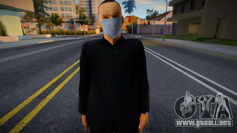 Triadb en una máscara protectora para GTA San Andreas