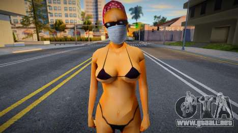 Wfyro con una máscara protectora para GTA San Andreas