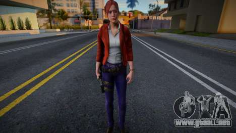 RER2 Claire Redfield Default (Prisoner) para GTA San Andreas