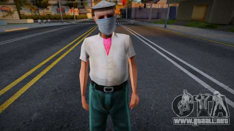 Wmori con una máscara protectora para GTA San Andreas