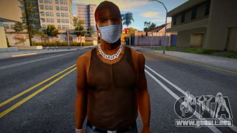 Bmydrug en una máscara protectora para GTA San Andreas
