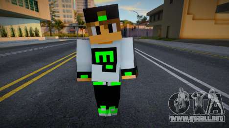 Minecraft Boy Skin 25 para GTA San Andreas