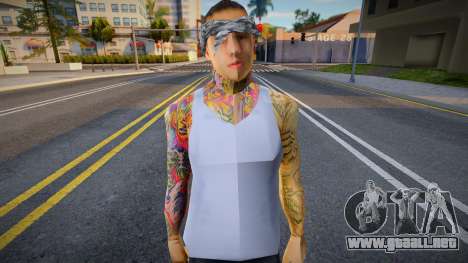 El chico de los tatuajes para GTA San Andreas
