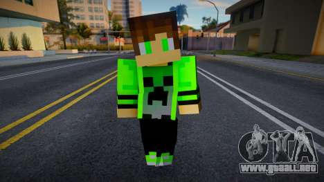 Minecraft Boy Skin 16 para GTA San Andreas