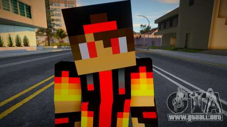 Minecraft Boy Skin 36 para GTA San Andreas