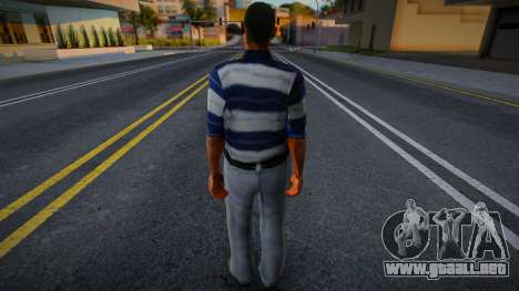 T-Bone en una máscara protectora para GTA San Andreas