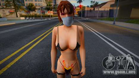 Vwfyst1 en una máscara protectora para GTA San Andreas