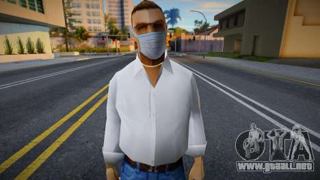 Hmyri en máscara protectora para GTA San Andreas