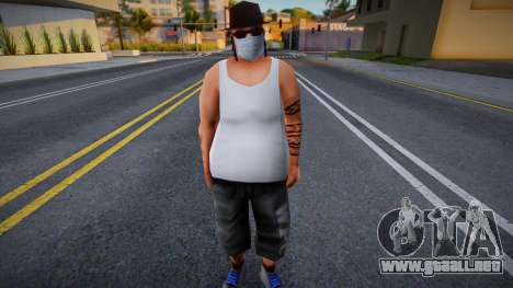 Smyst2 en una máscara protectora para GTA San Andreas