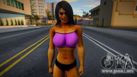 Milina sexy skin para GTA San Andreas